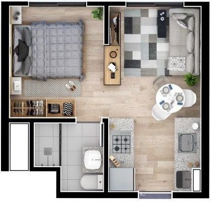 Apartamento, 2 quartos, 50 m² - Foto 24