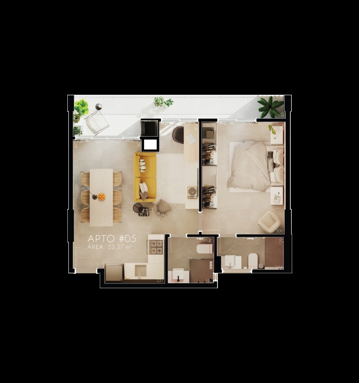 Apartamento, 2 quartos, 73 m² - Foto 24