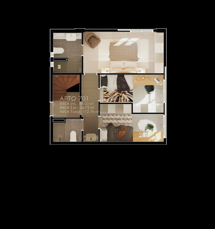 Apartamento, 2 quartos, 73 m² - Foto 27