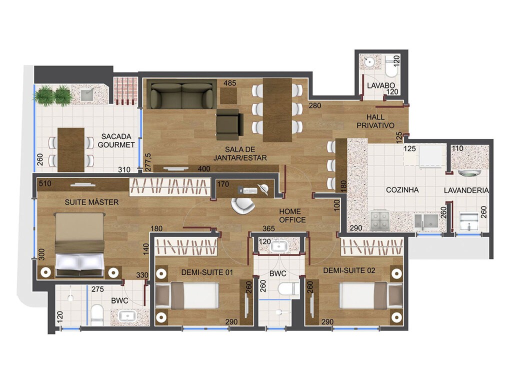 Apartamento, 2 quartos, 67 m² - Foto 24