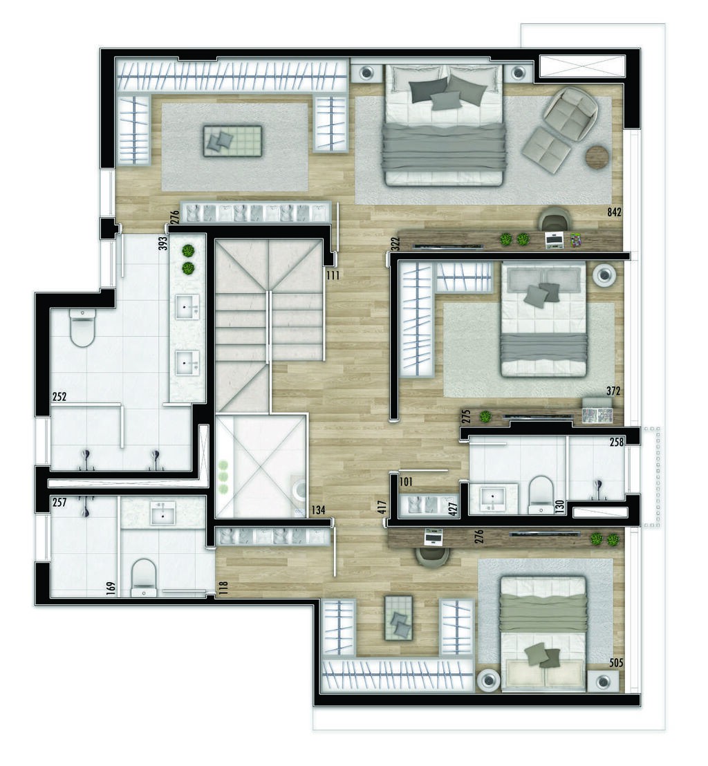 Apartamento, 3 quartos, 150 m² - Foto 25
