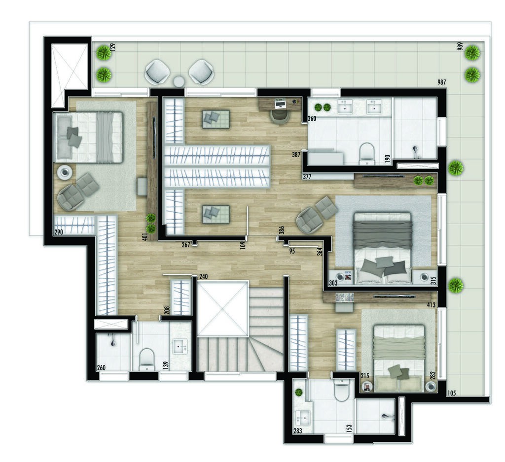 Apartamento, 3 quartos, 150 m² - Foto 27