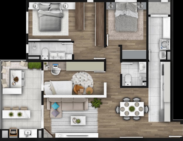 Apartamento, 2 quartos, 107 m² - Foto 38