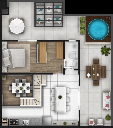 Apartamento, 2 quartos, 107 m² - Foto 45