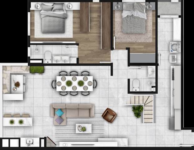 Apartamento, 2 quartos, 107 m² - Foto 46