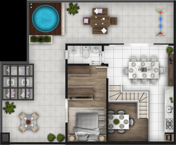 Apartamento, 2 quartos, 107 m² - Foto 47