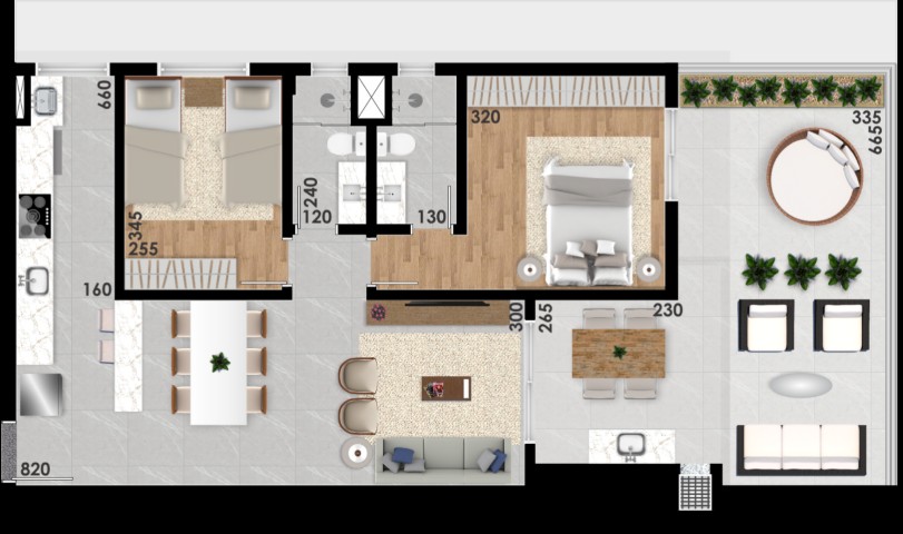 Apartamento, 2 quartos, 77 m² - Foto 20