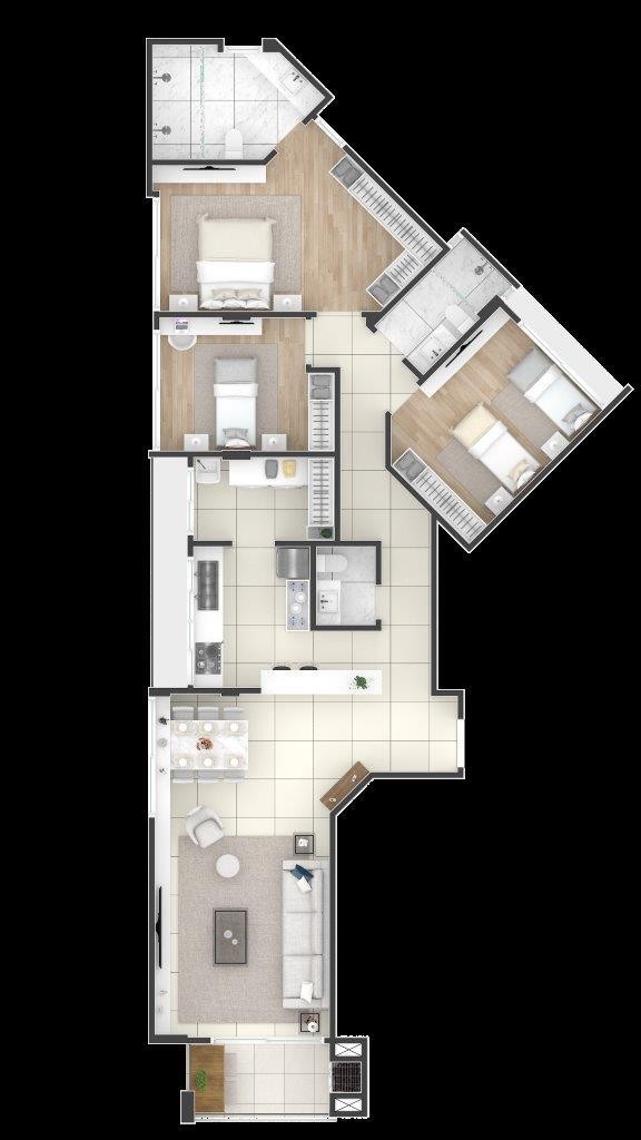 Apartamento, 1 quarto, 94 m² - Foto 19