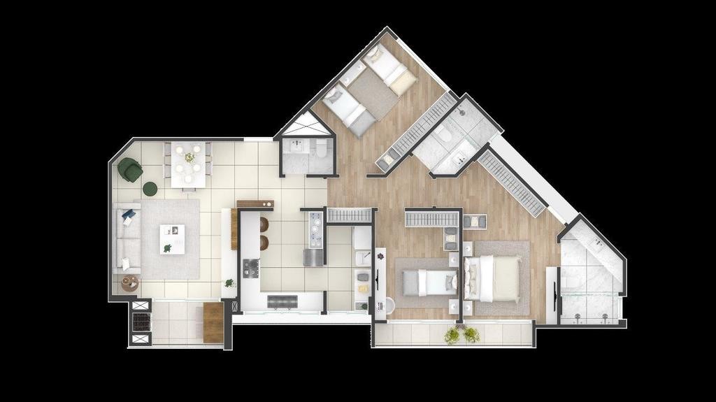 Apartamento, 1 quarto, 94 m² - Foto 20