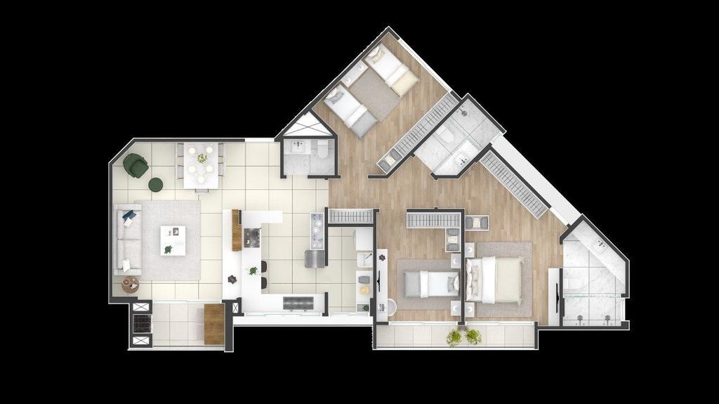 Apartamento, 1 quarto, 94 m² - Foto 21