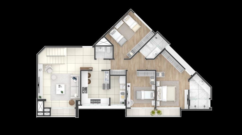 Apartamento, 1 quarto, 94 m² - Foto 24