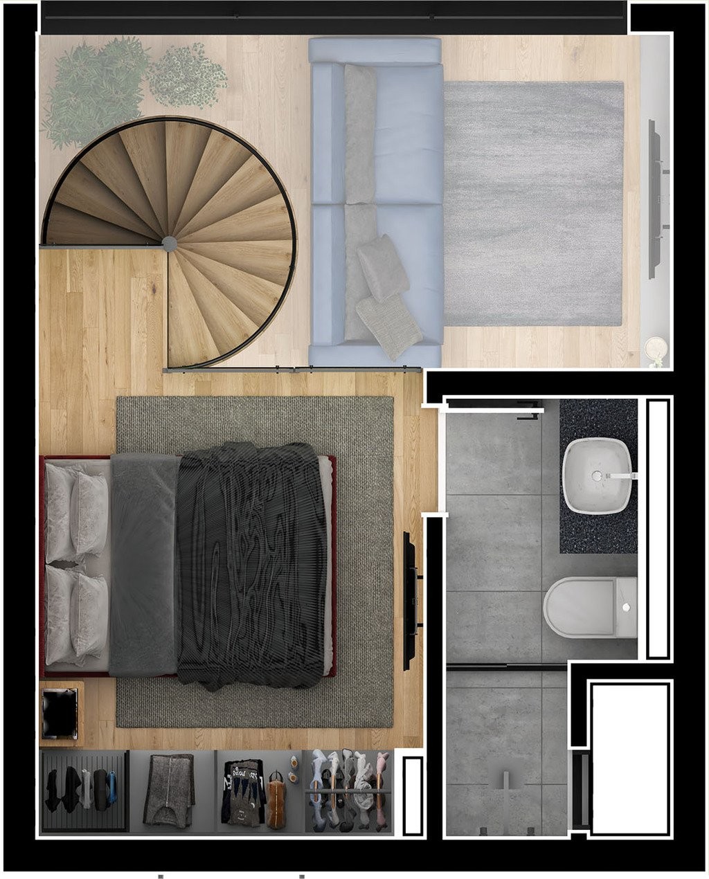 Loft, 38 m² - Foto 21