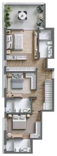 Apartamento, 2 quartos, 88 m² - Foto 23