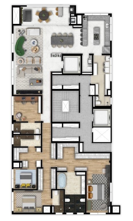 Apartamento, 3 quartos, 247 m² - Foto 66