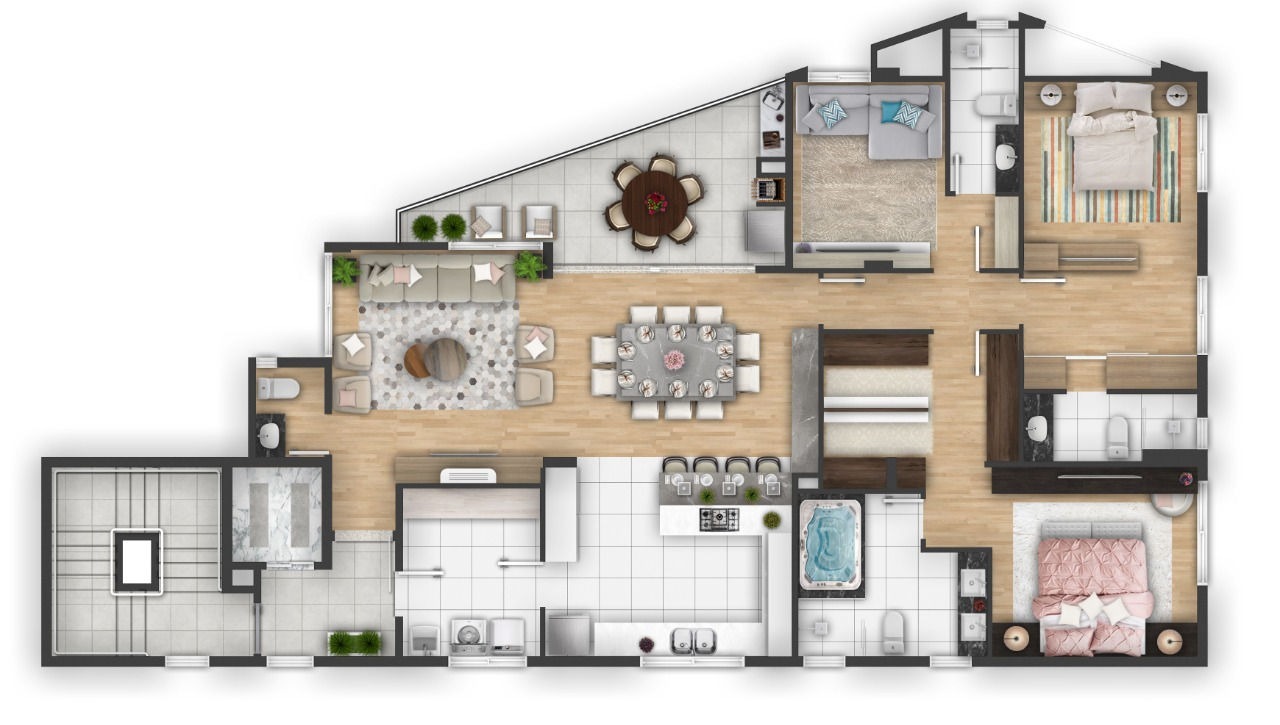 Apartamento, 3 quartos, 182 m² - Foto 5