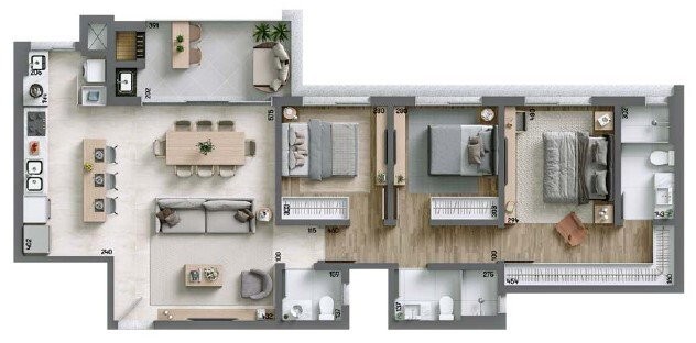 Apartamento, 2 quartos, 88 m² - Foto 18