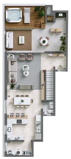 Cobertura, 3 quartos, 189 m² - Foto 24