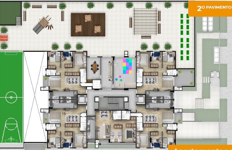 Apartamento, 3 quartos, 78 m² - Foto 23