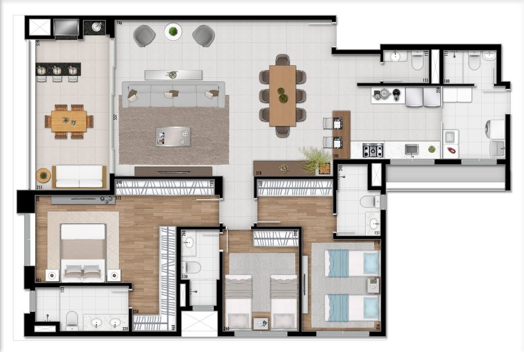 Apartamento, 3 quartos, 141 m² - Foto 16