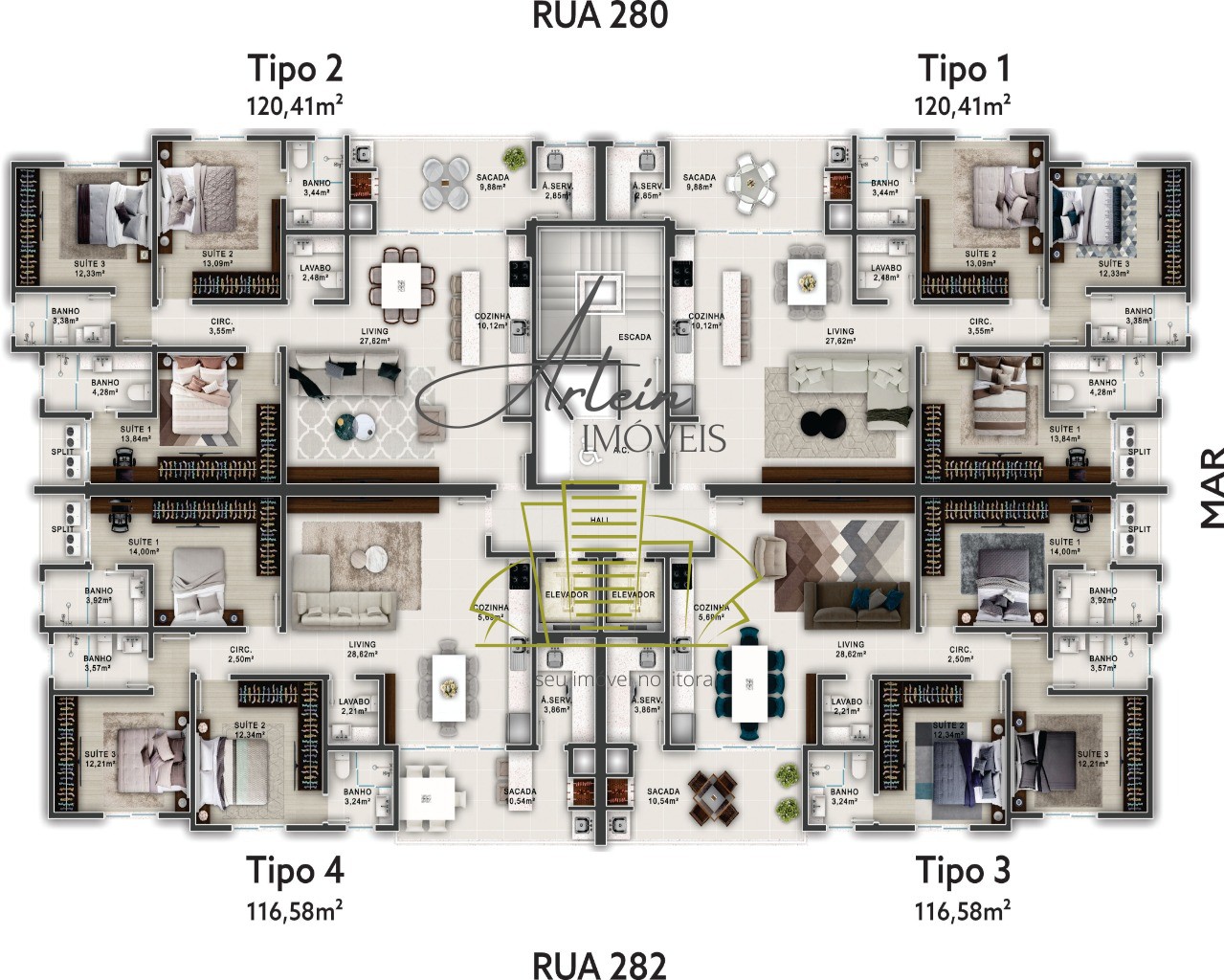 Apartamento, 3 quartos, 116 m² - Foto 20
