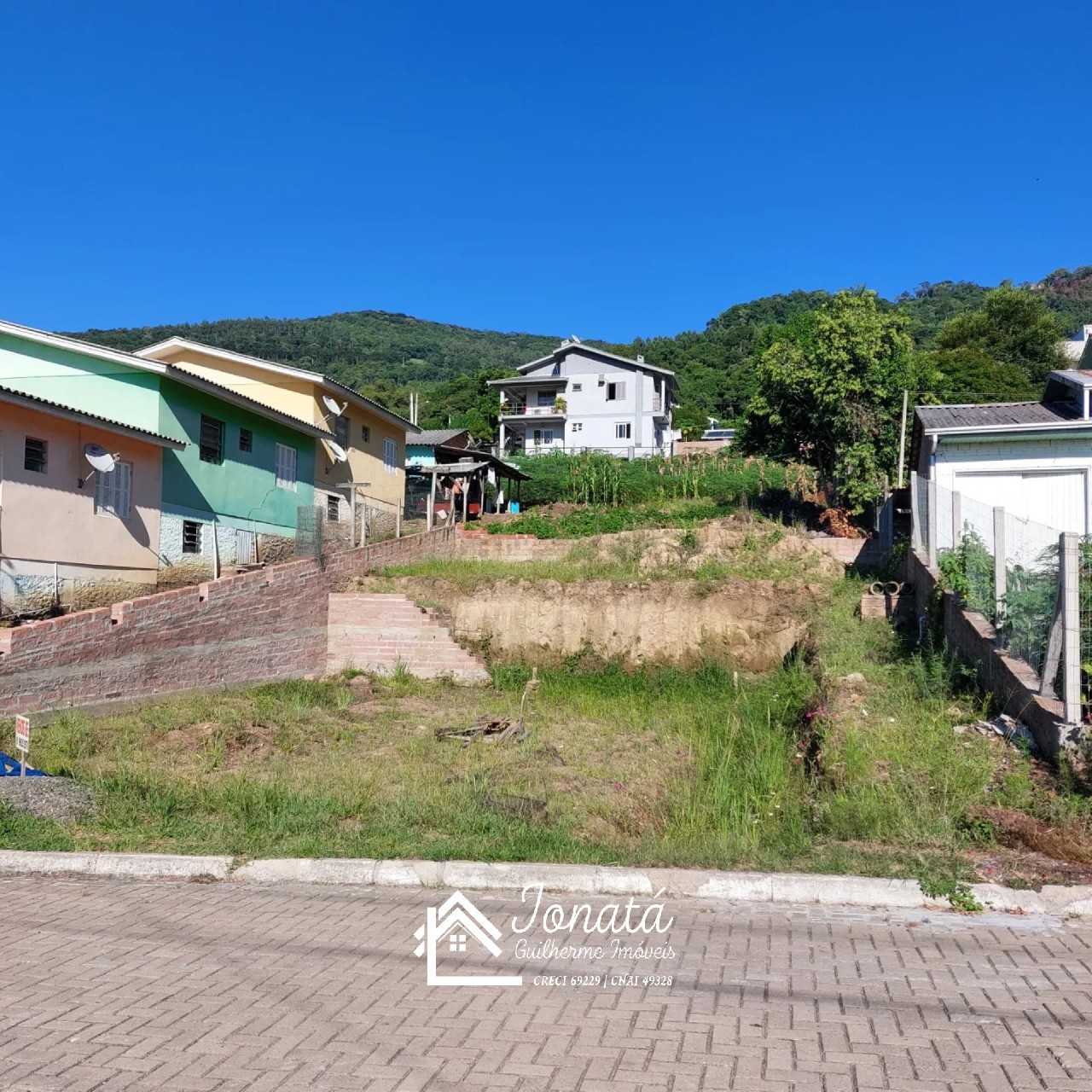 Terreno à venda no centro de vale real-rs: 360,00m² de área!