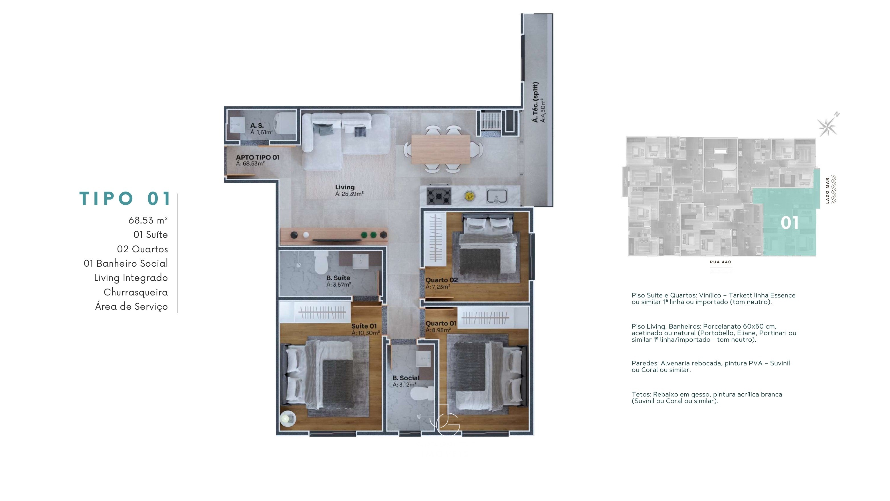 OPORTUNIDADE: Apartamento à venda em Itapema-SC, Morretes, 2 quartos, 1 suíte, 2 banheiros, 1 vaga de garagem, 68m². Itapema/SC, Valorização, Qualidade de Vida, Investimento.