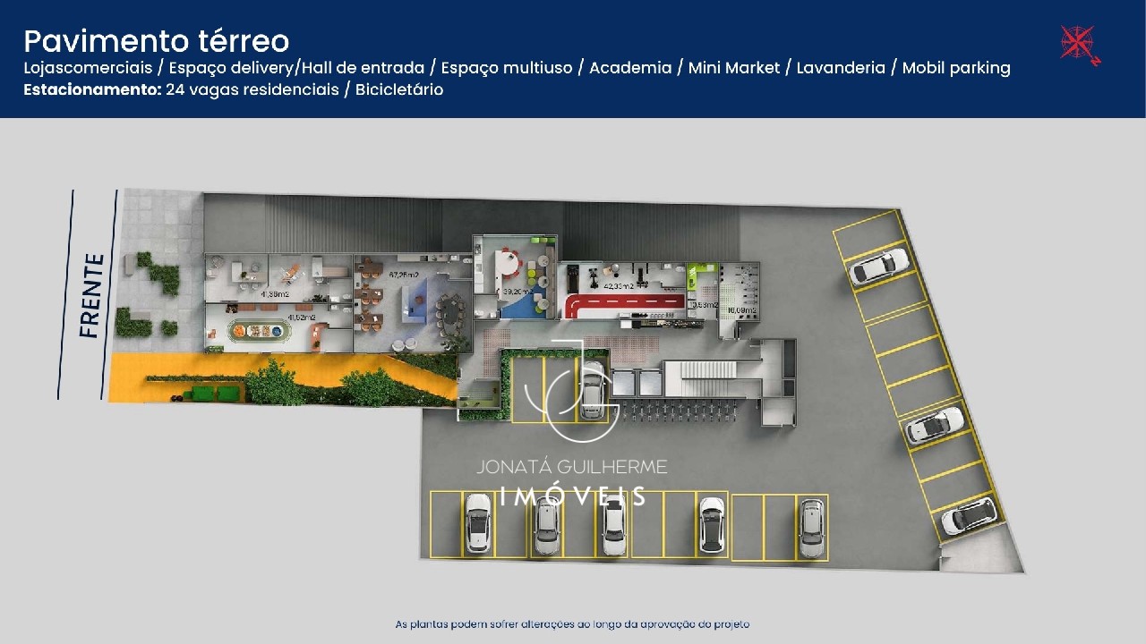 Studio de luxo em condomínio exclusivo em jurerê, florianópo