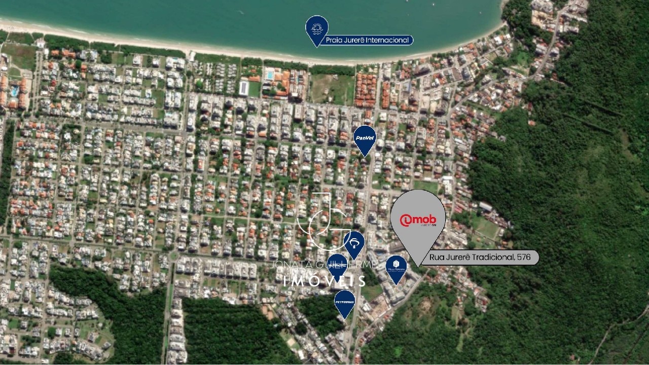 Studio de luxo em condomínio exclusivo em jurerê, florianópo