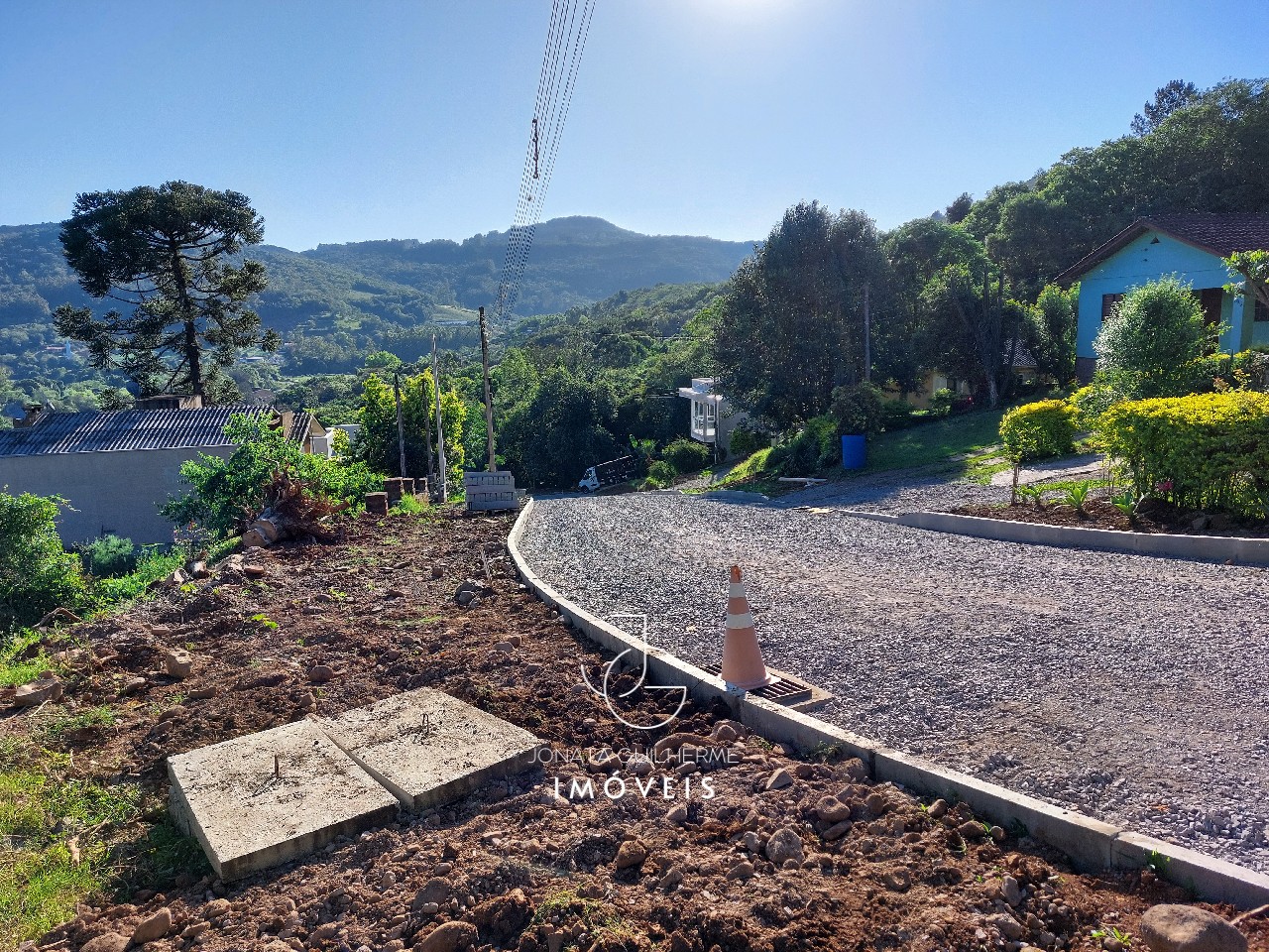 Terreno à venda em feliz-rs, bairro arroio feliz, com 534,00