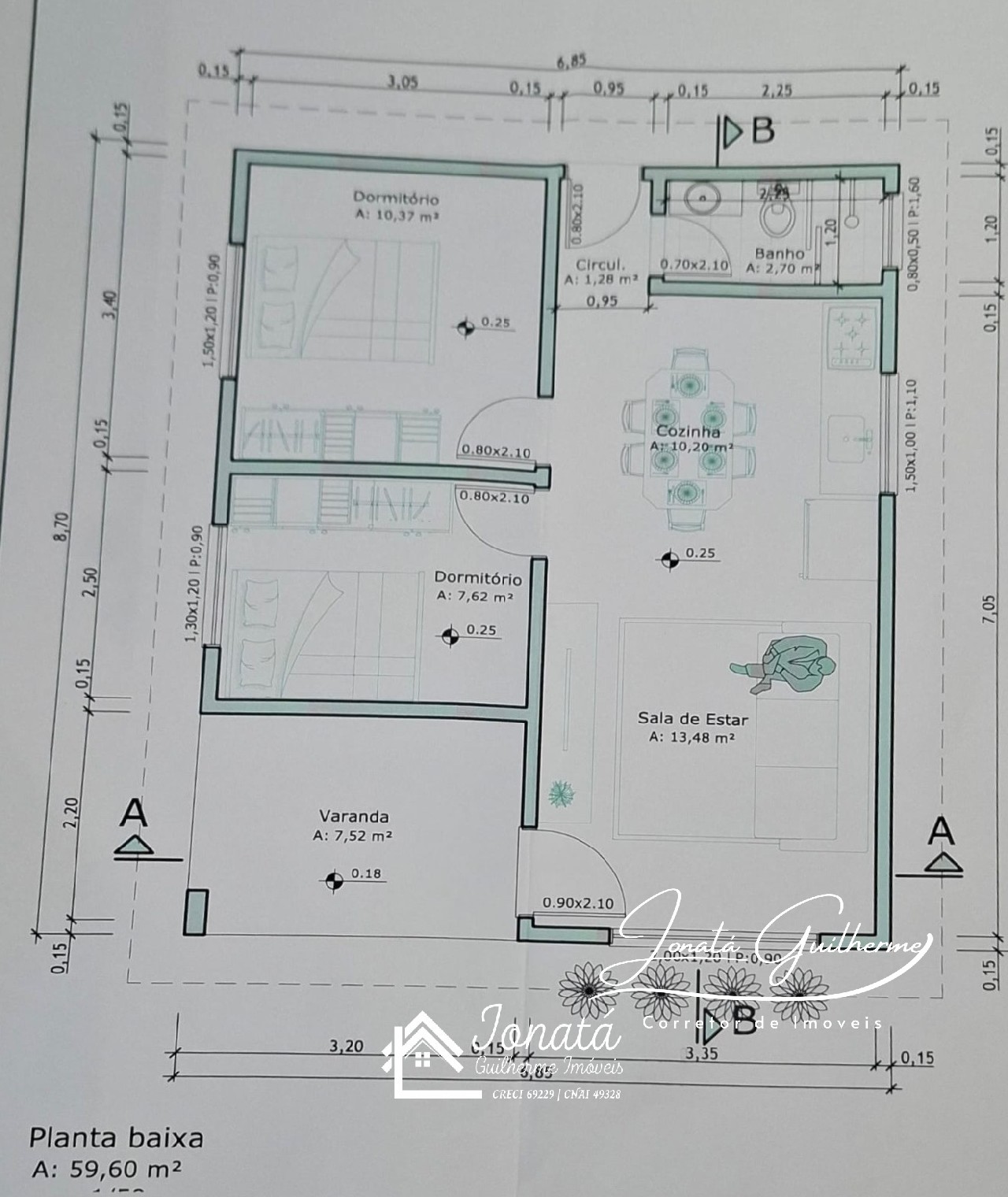 Imperdível: Casa à venda em Feliz-RS, bairro Canto do Rio, 2 quartos e 59,60m² de área!