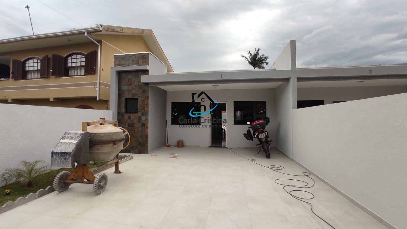 Casa residencial em pontal do paraná - pr, balneário guarapa