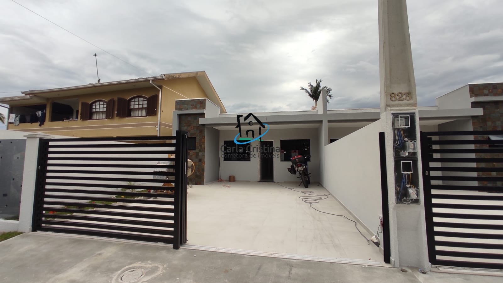 Casa residencial em pontal do paraná - pr, balneário guarapa