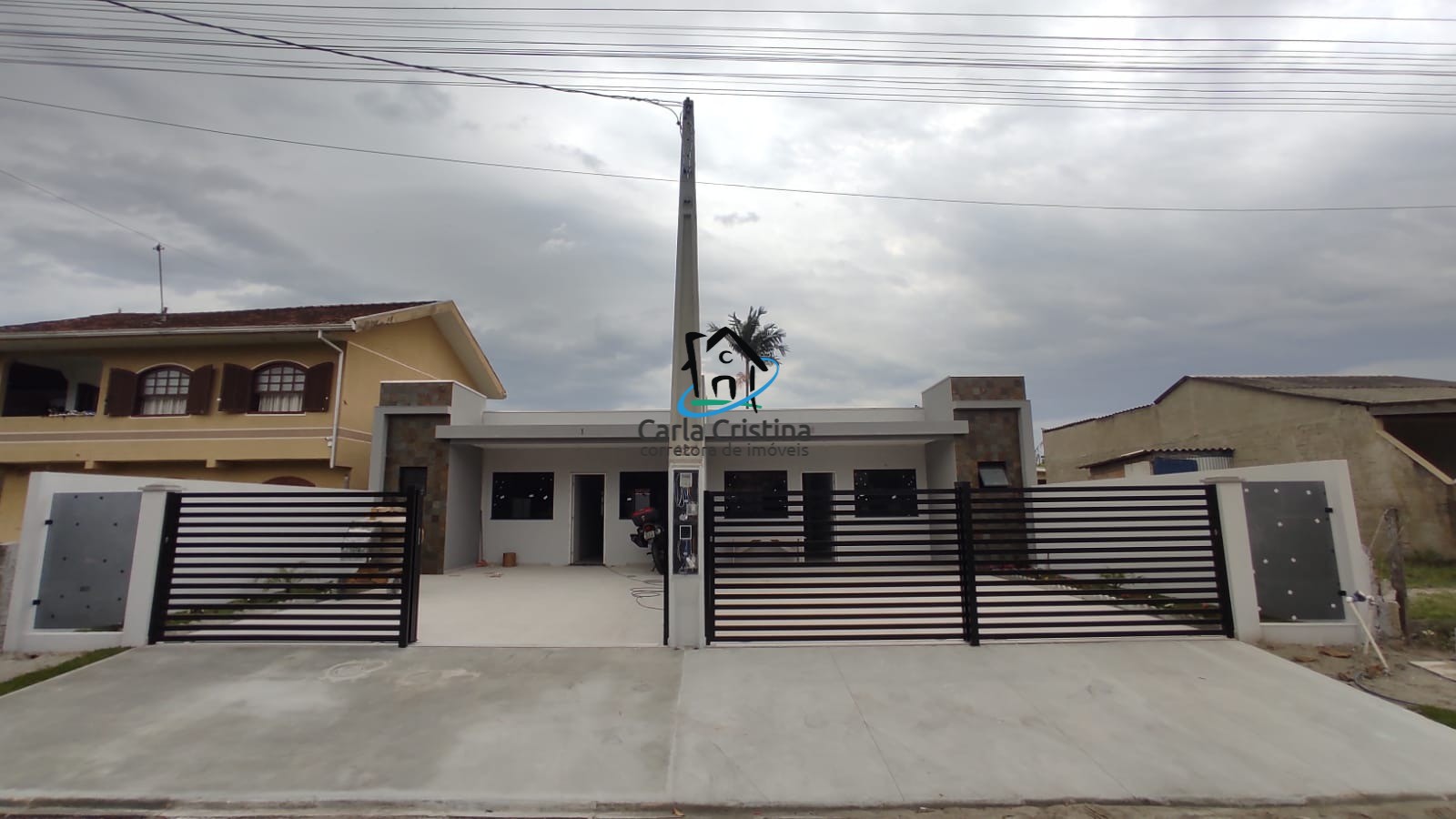Casa residencial em pontal do paraná - pr, balneário guarapa