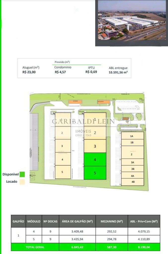 Depósito-Galpão, 4100 m² - Foto 2