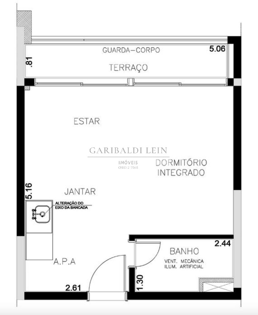 Apartamento, 1 quarto, 36 m² - Foto 7