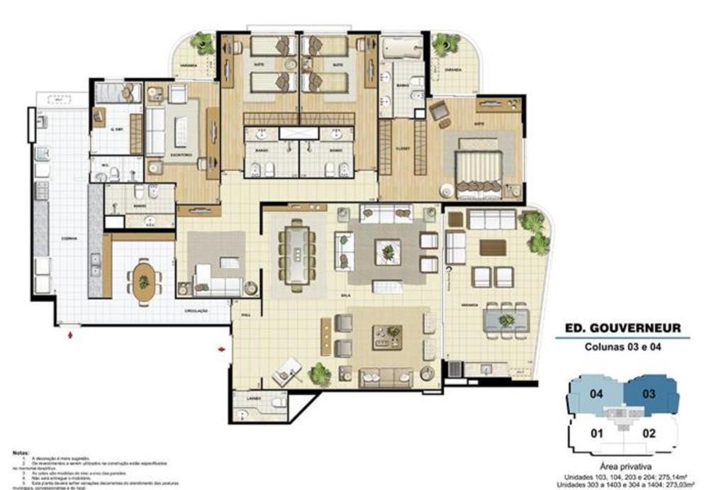 Apartamento, 5 quartos, 330 m² - Foto 10