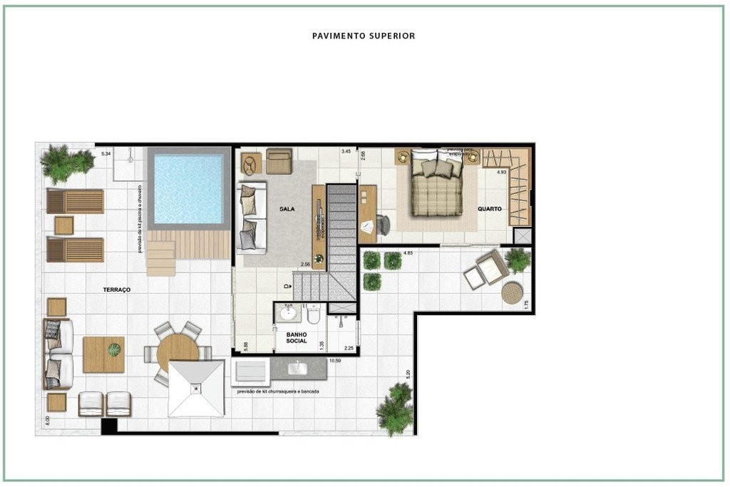 Apartamento, 3 quartos, 97 m² - Foto 42