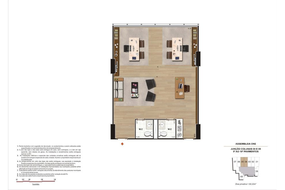 Sala-Conjunto, 34 m² - Foto 12