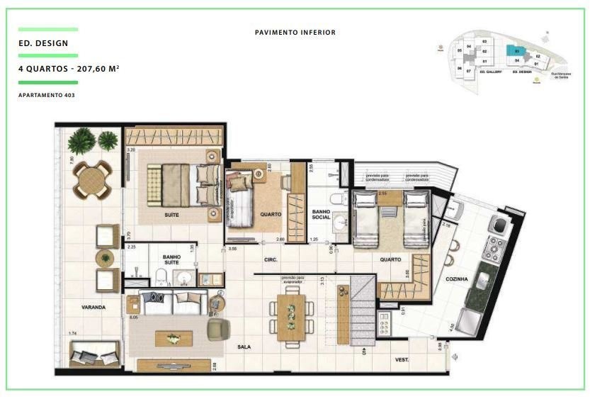 Apartamento, 3 quartos, 97 m² - Foto 39