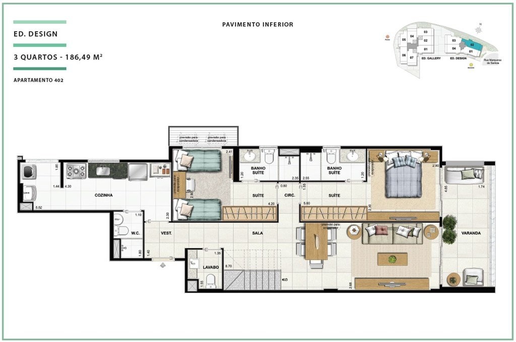 Apartamento, 3 quartos, 97 m² - Foto 16