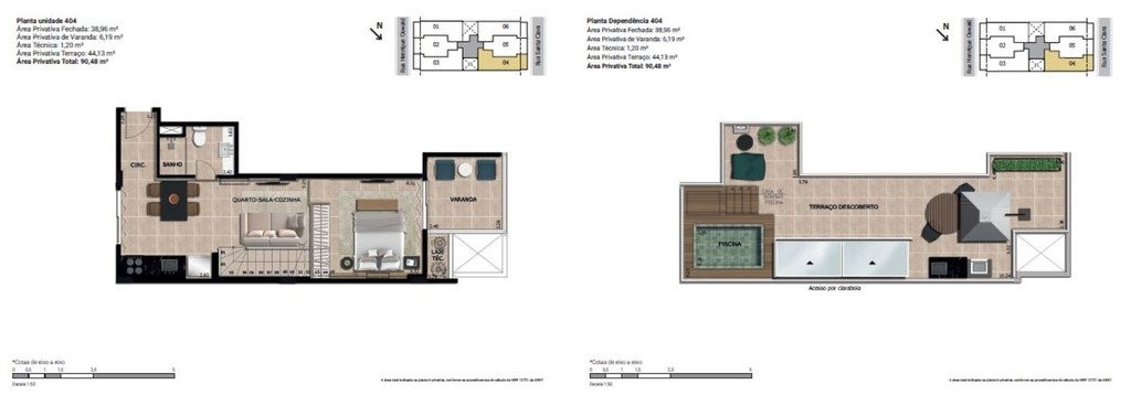 Apartamento, 1 quarto, 46 m² - Foto 20