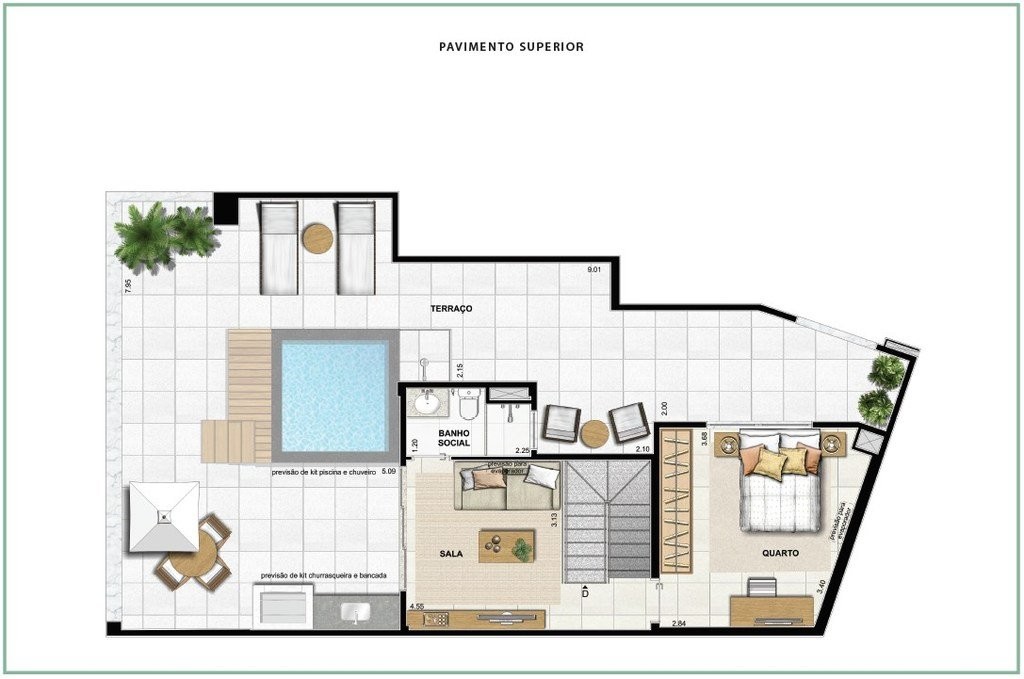 Apartamento, 3 quartos, 97 m² - Foto 40