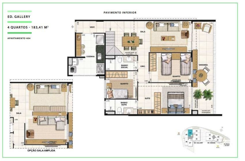 Apartamento, 3 quartos, 97 m² - Foto 37