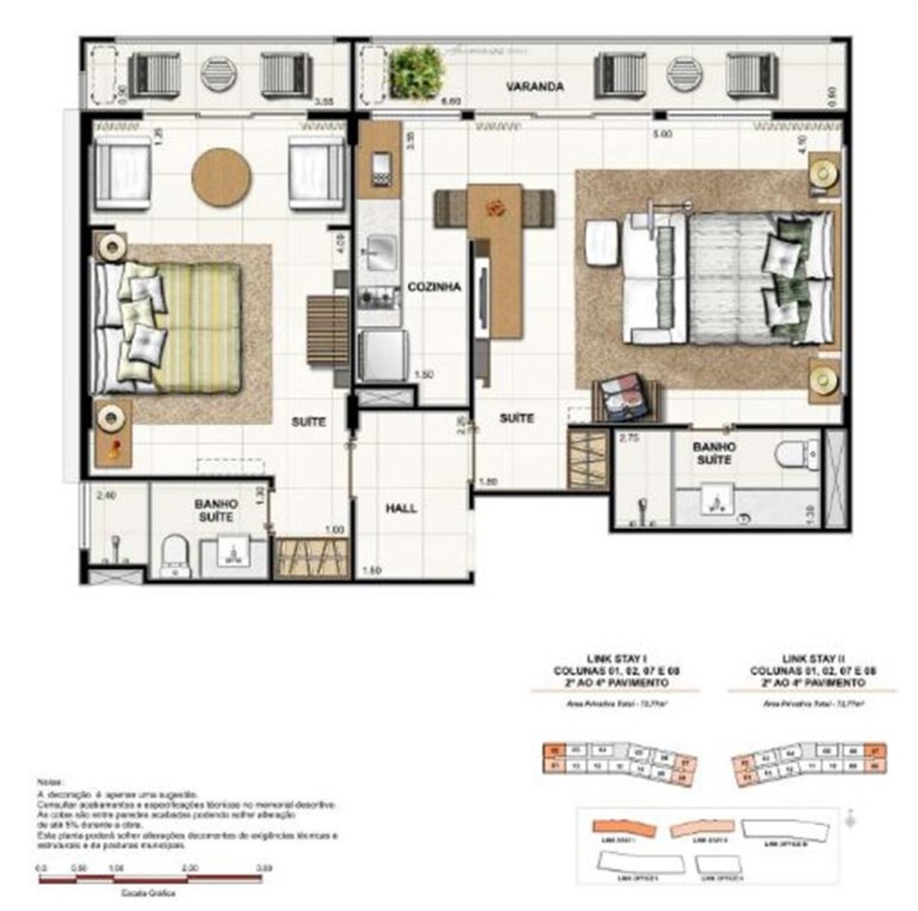 Apartamento, 2 quartos, 57 m² - Foto 11