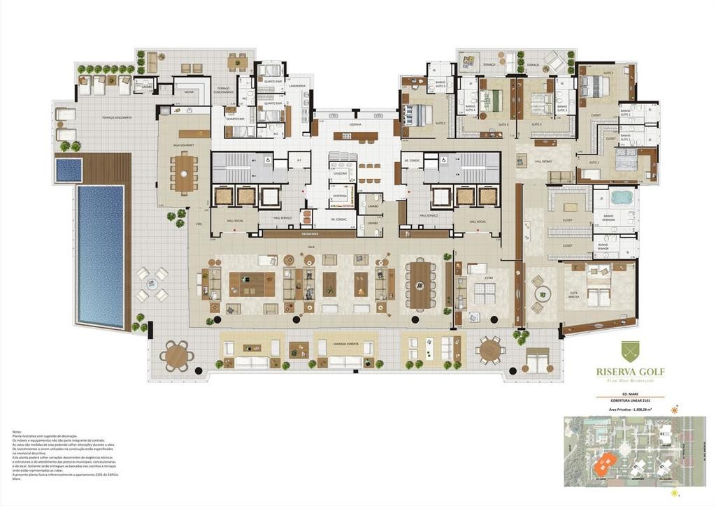 Apartamento, 4 quartos, 381 m² - Foto 66
