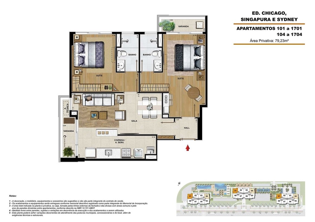 Apartamento, 2 quartos, 77 m² - Foto 29