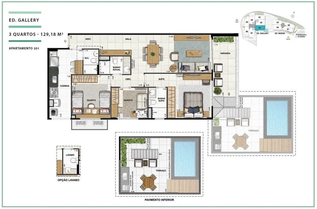 Apartamento, 3 quartos, 97 m² - Foto 30