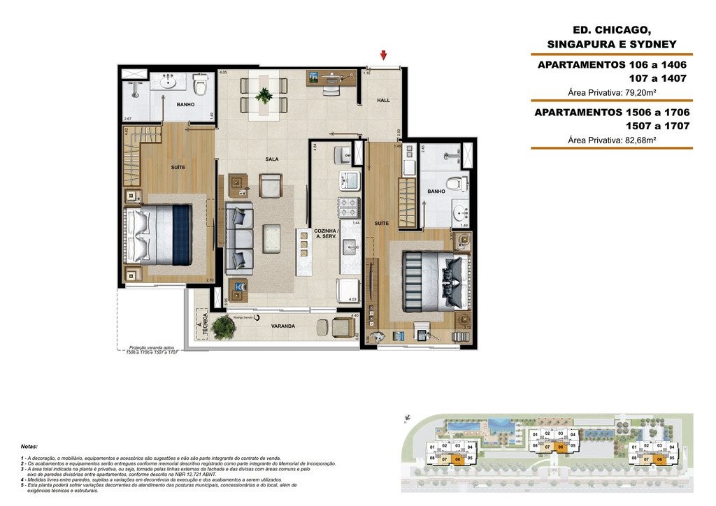Apartamento, 2 quartos, 77 m² - Foto 28