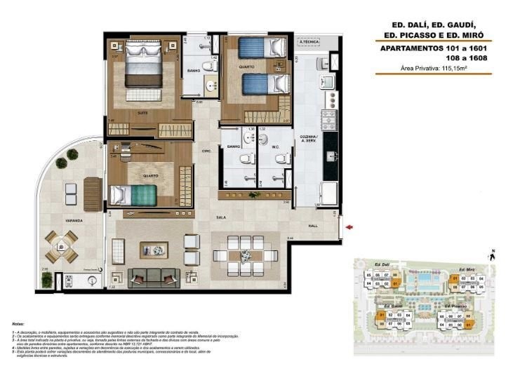 Apartamento, 3 quartos, 115 m² - Foto 26