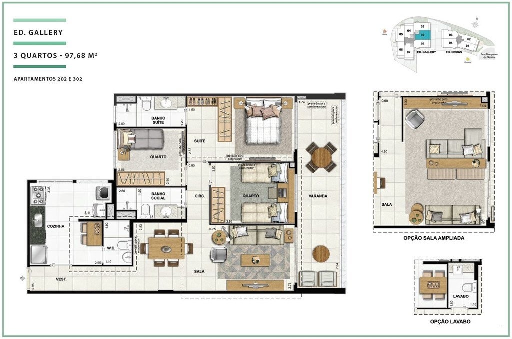 Apartamento, 3 quartos, 97 m² - Foto 25